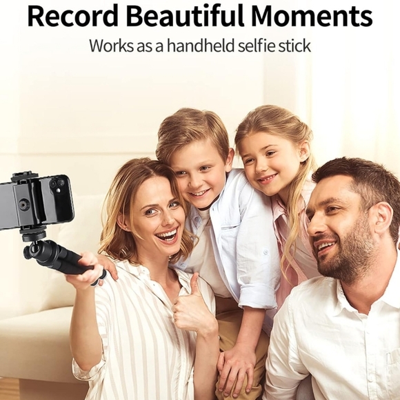 Aureday Black Flexible Tripod for iPhone and Android Phones With Remote Control - Picture 3 of 7